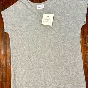 Hanna Andersson NWT girls Gray TShirt top shirt casual shirts tshirts fall sz 10